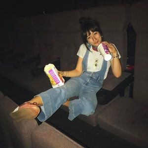 Free People Flared Overall